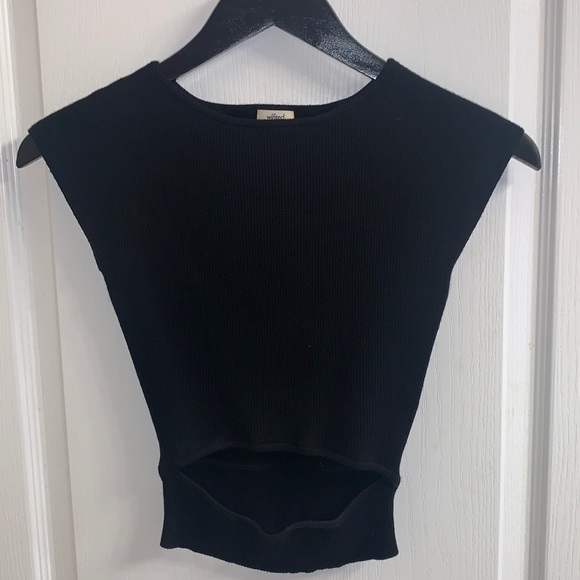 Wilfred crop cutout shirt - Picture 1 of 3